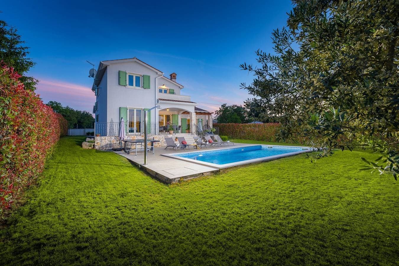 Foto 7 von 54: Villa Bartol mit privatem Pool, Tischtennis, Darts