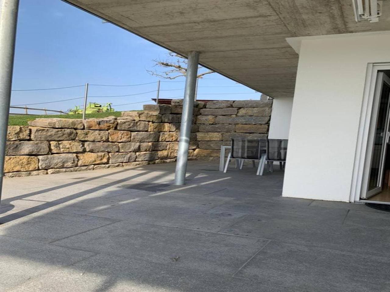 Foto 7 von 13: Ferienhof Raither - Ferienwohnung 3 mit Alpenblick und überdachter Terrasse