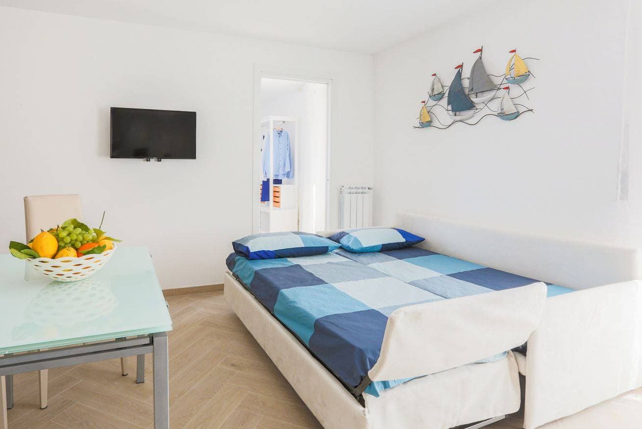 Foto 12 von 32: Ferienwohnung für 4 Personen mit Meerblick