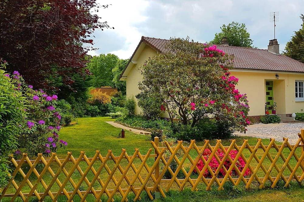 Haus Auf Garten Des Charms Im Dorfgarten Von Varengeville Auf Meer 1
