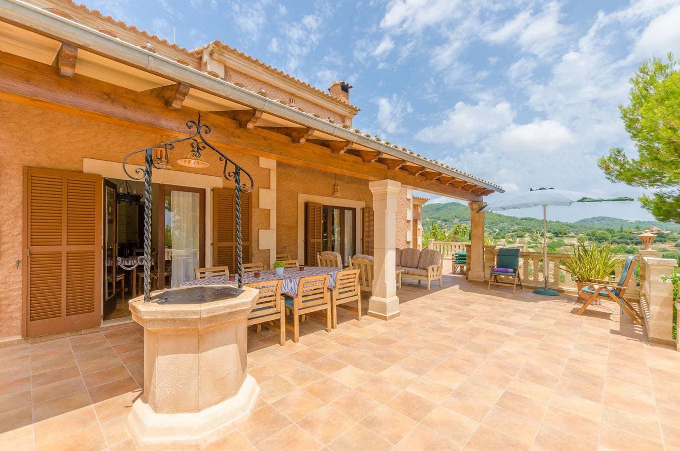 Foto 6 von 56: Es Turo De França - Ferienhaus mit privaten Pool in S'Horta. WiFi gratis