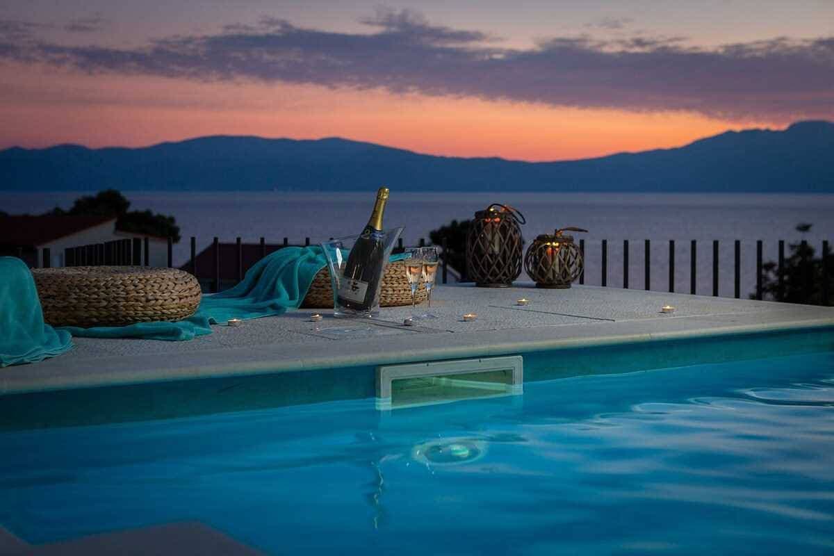 Foto 3 von 41: Villa für 8 Personen mit Ausblick