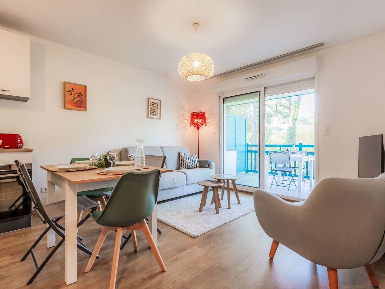 Capbreton 1 km von Hossegor: Schöne, komfortable Residenz Les Berges Landaises 1