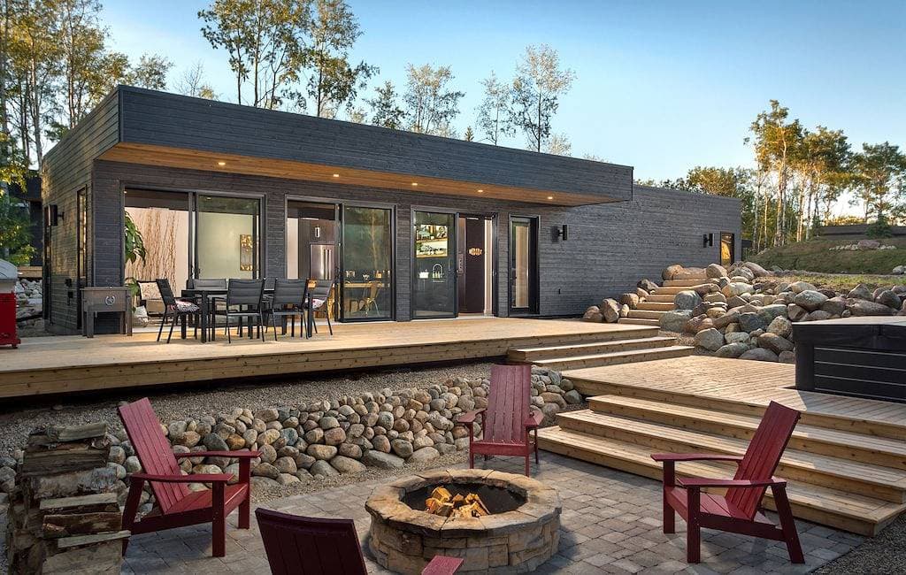 Foto 12 von 13: Clear Lake, cabin, hot tub