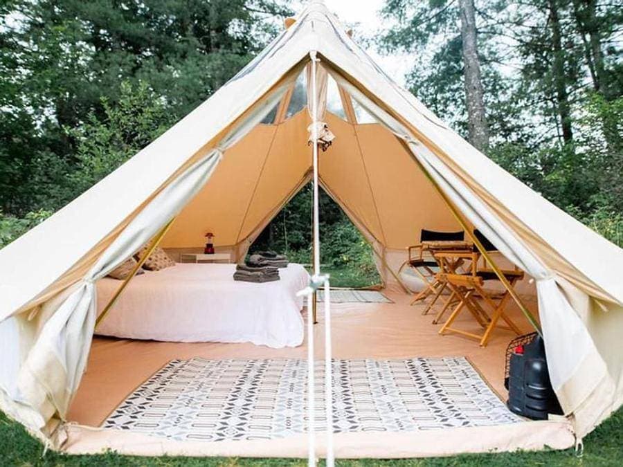 Foto 4 von 45: Domaine d'Haulmé - Unterkunft 2 personen - Cabanétape