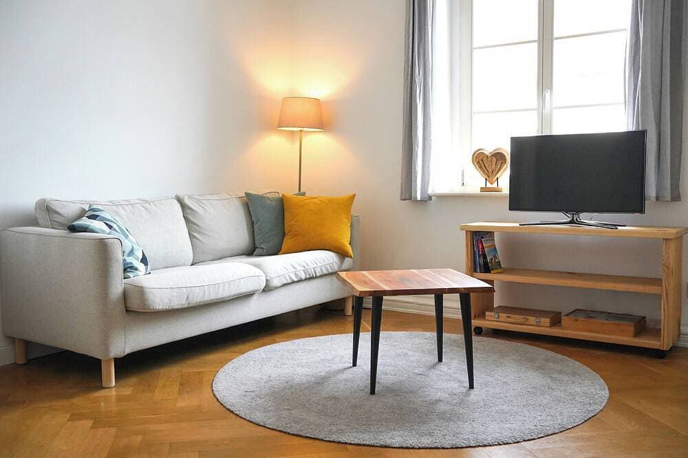 Foto 7 von 16: Helle und große Ferienwohnung mit zwei Schlafzimmern und Parkplatz