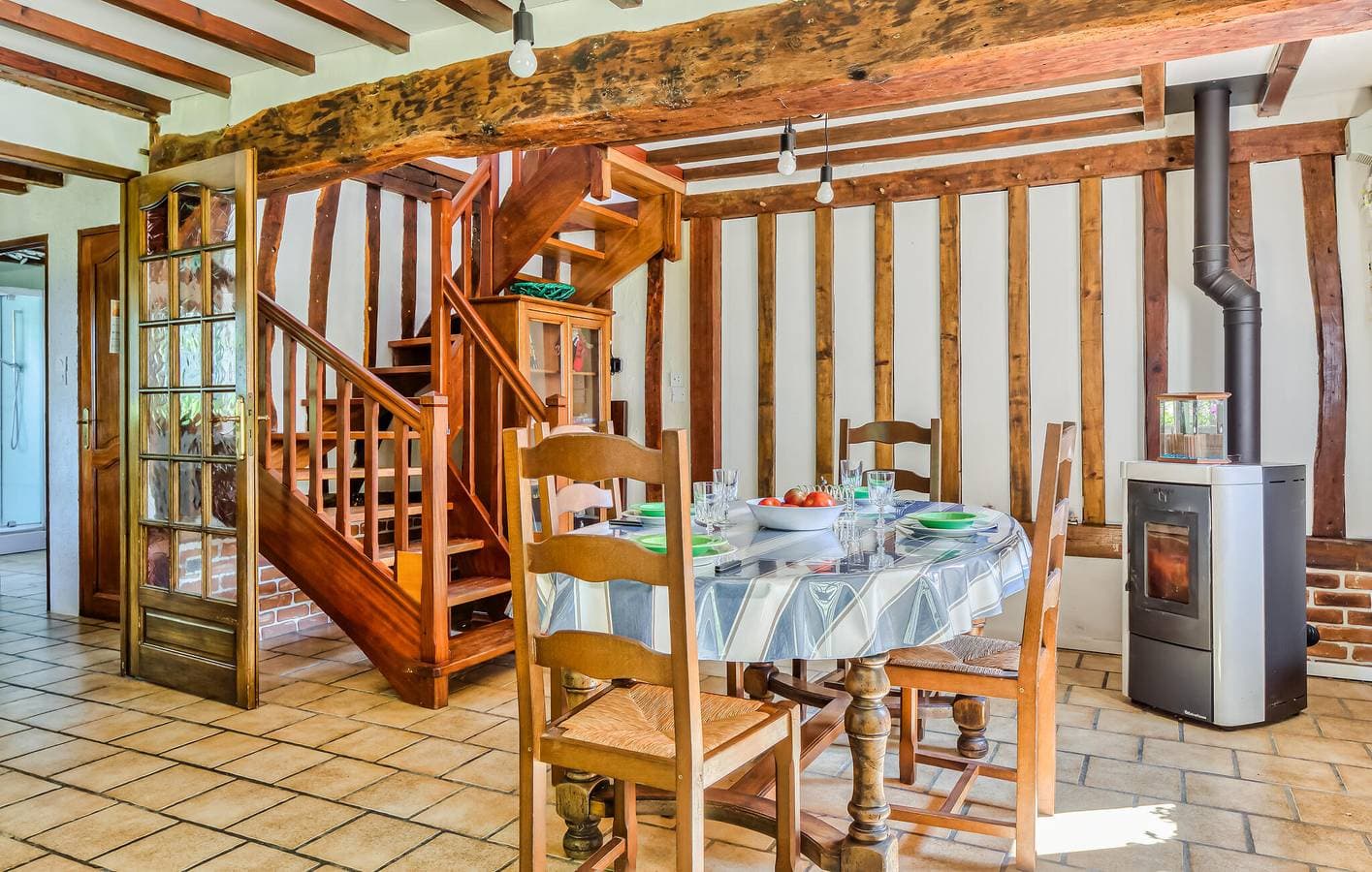 Foto 8 von 21: Gemütliche Wohnung mit WiFi, TV, Parkplatz und Garten in der Nähe von Angerville-l'Orcher