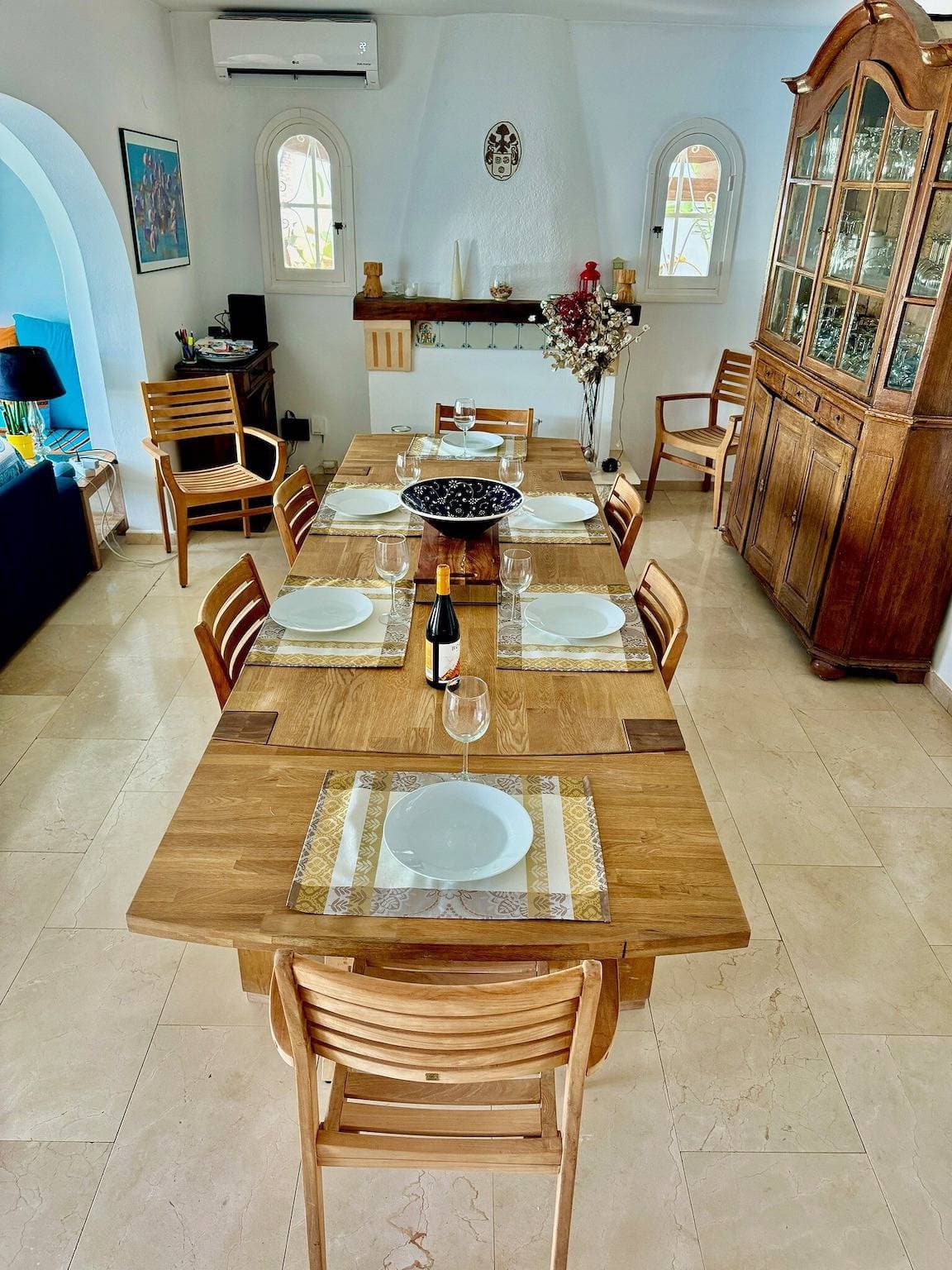 Foto 12 von 41: Villa 800 m vom Strand in Benissa/Calpe mit Meerblick, WLAN und Klimaanlage