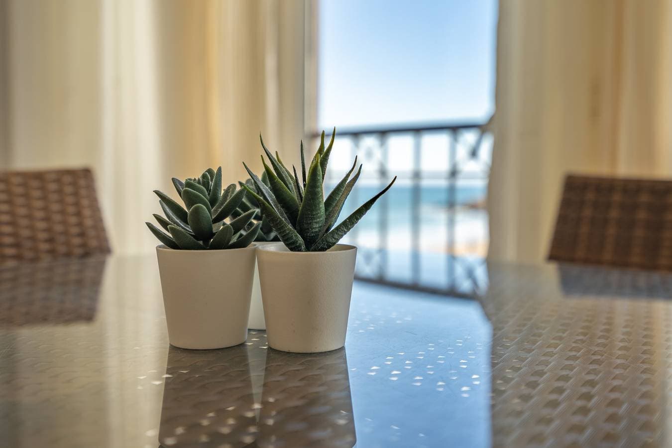 Foto 4 von 36: Ferienwohnung 'Beach Apt 1' mit Meerblick, Wi-Fi und Klimaanlage