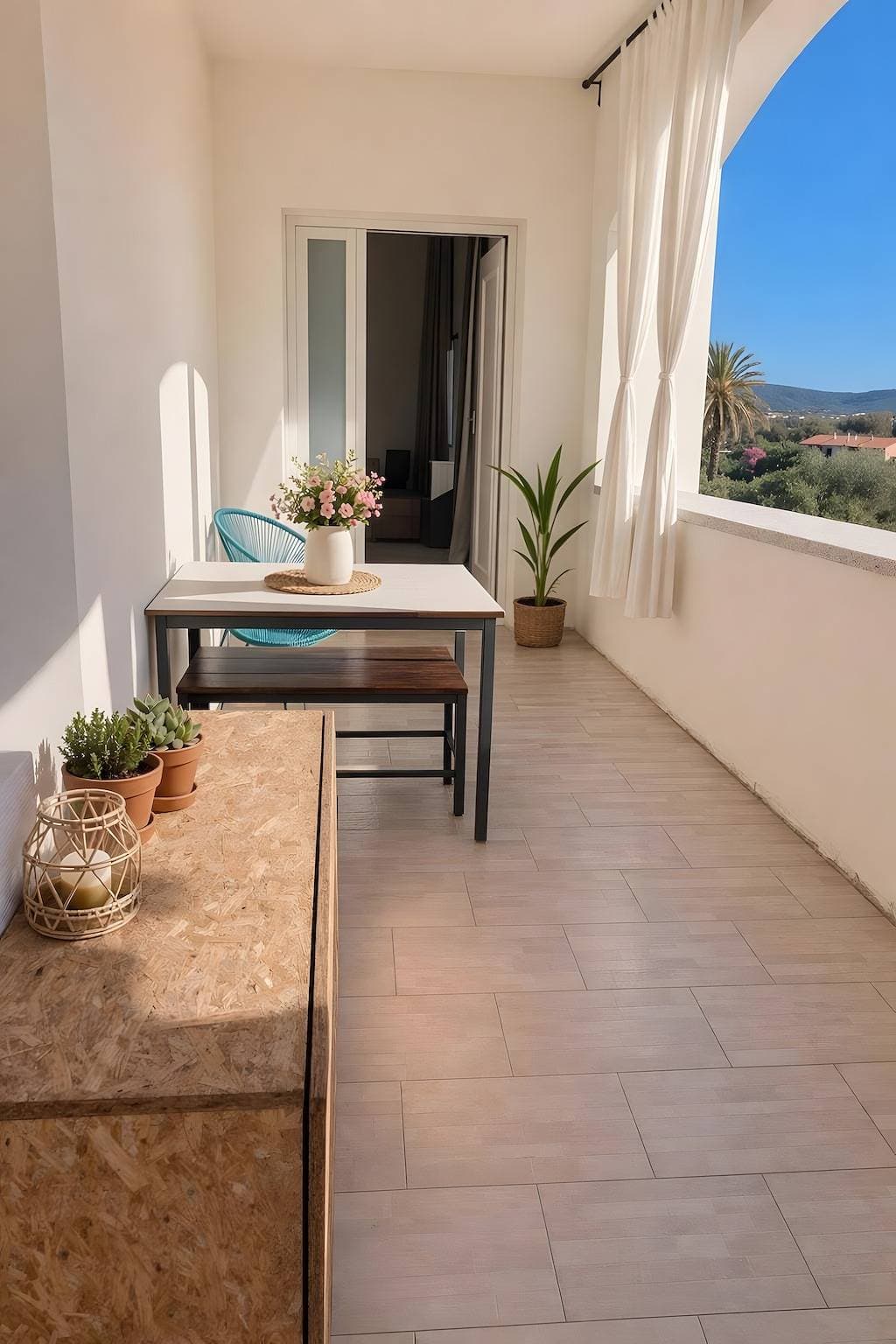 Foto 2 von 11: Apartment 'Perla' mit Meerblick, Balkon und Klimaanlage