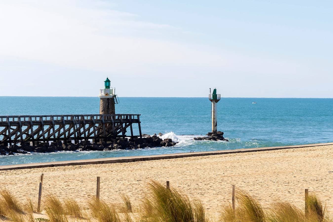 Foto 5 von 31: Imarena – Hochwertige Wohnung mit Hafenblick, Balkonen und Privatem Parkplatz in Capbreton