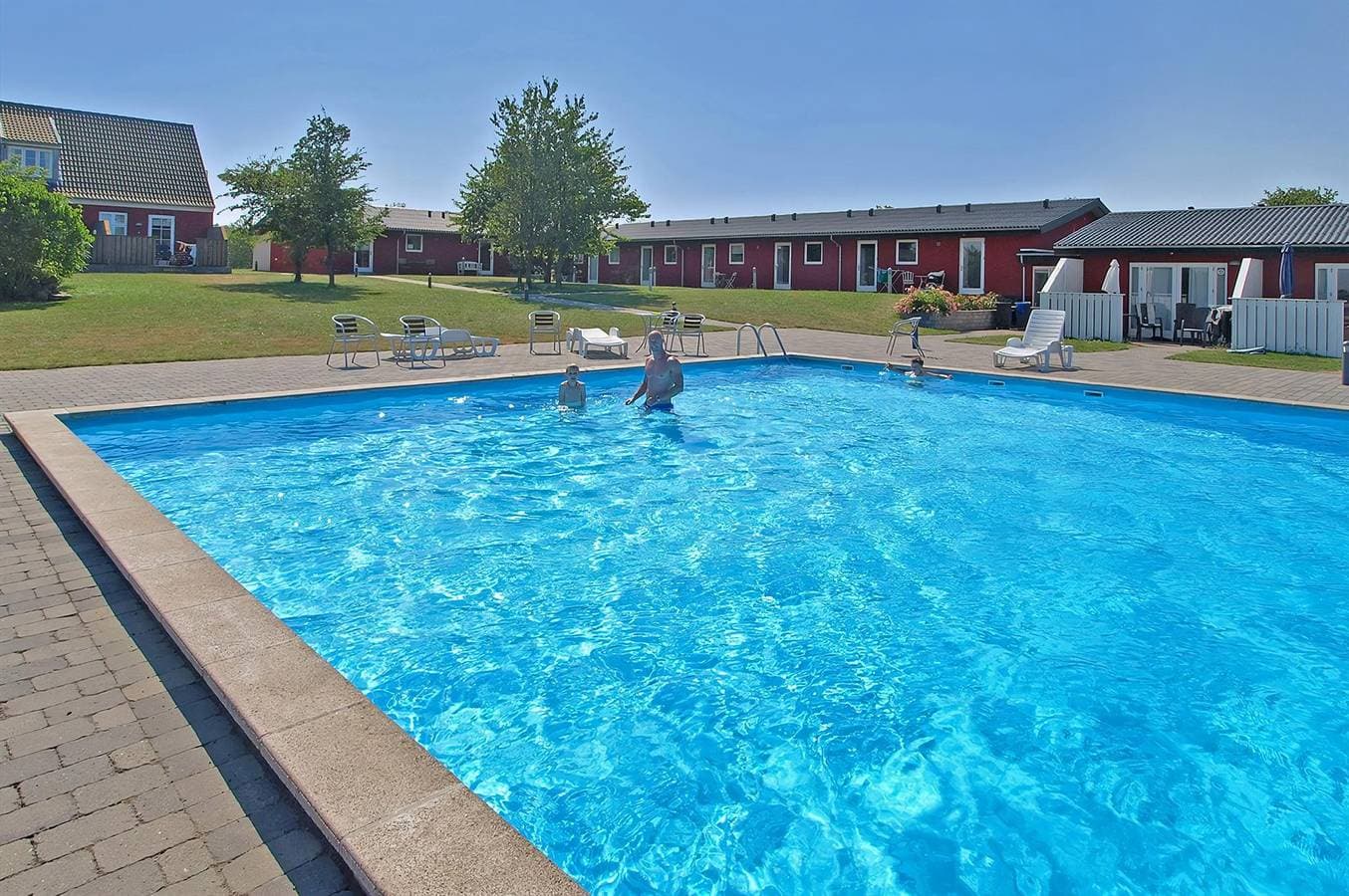 Beautiful apartment in Aakirkeby w/ 1 Bedrooms and Outdoor swimming pool 1