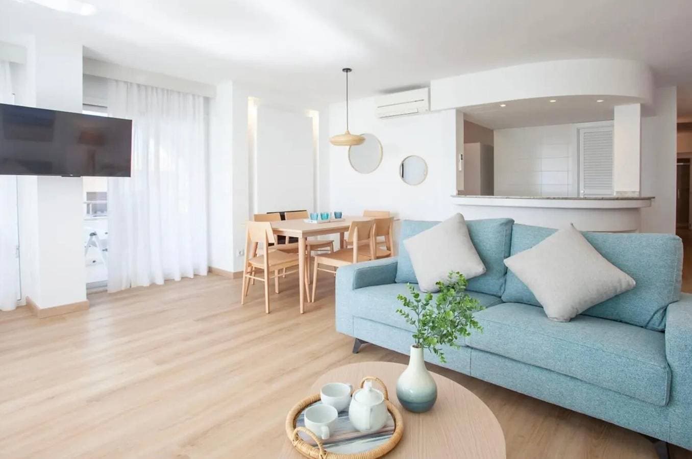 Foto 13 von 28: Apartment 'Edificio Puerto - 1 Zimmer F2' mit Meerblick, WLAN und Klimaanlage