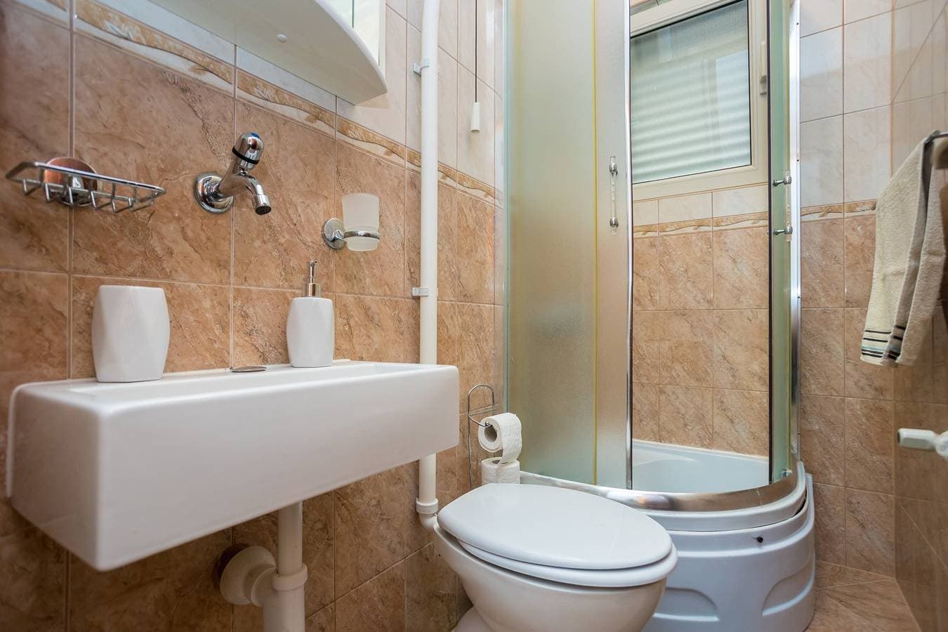 Foto 6 von 11: Kleines Apartment für 2 mit WLAN und Klimaanlage in Malinska