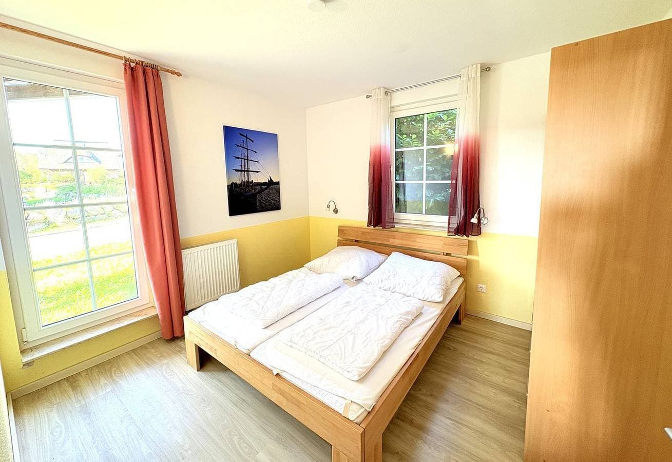 Foto 6 von 15: Sonnige Ferienwohnung mit Südterrasse und zwei Schlafzimmern in Alt Reddevitz