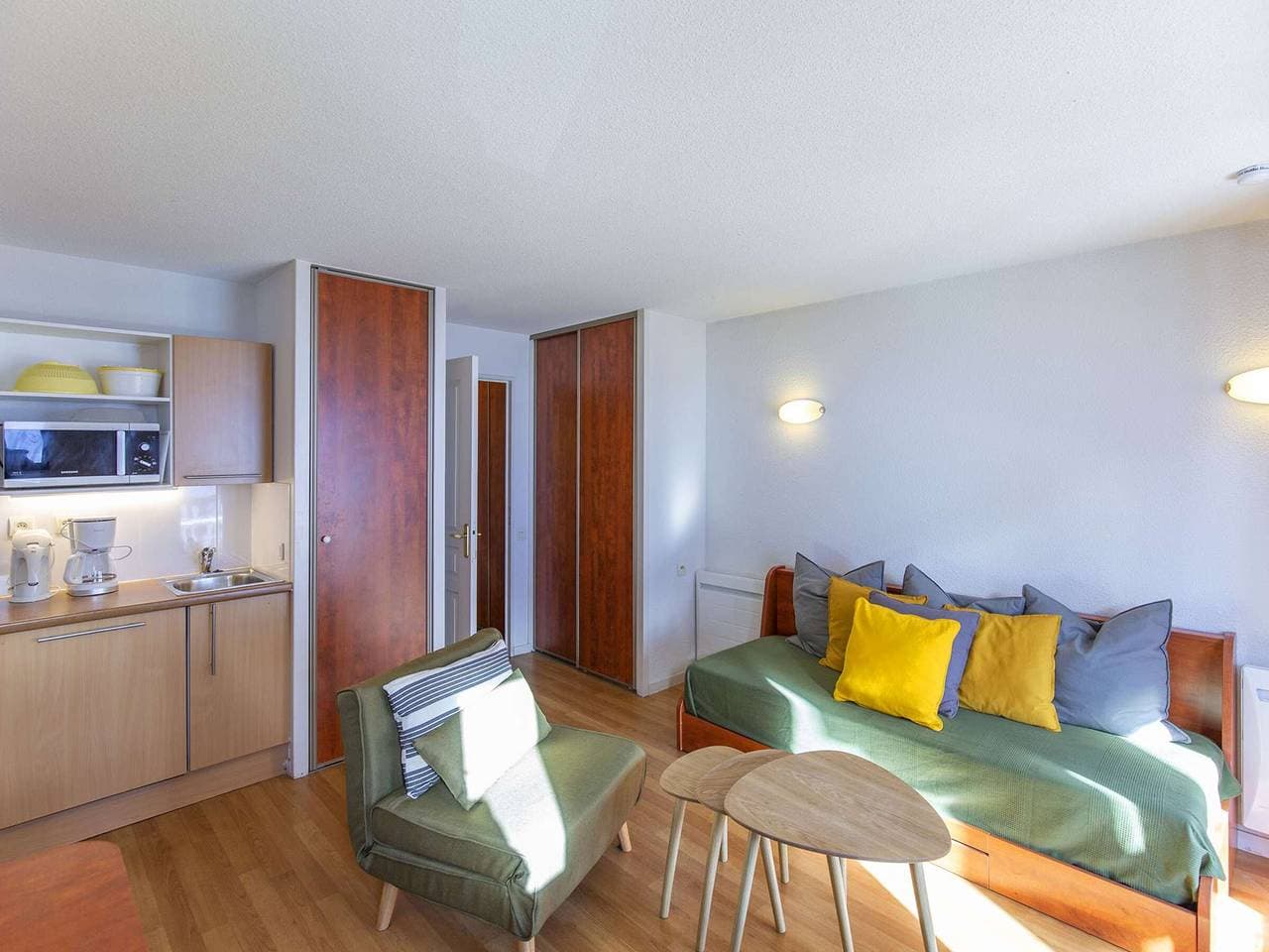 Foto 4 von 18: Ruhiges Studio mit Terrasse - 3 Pers.