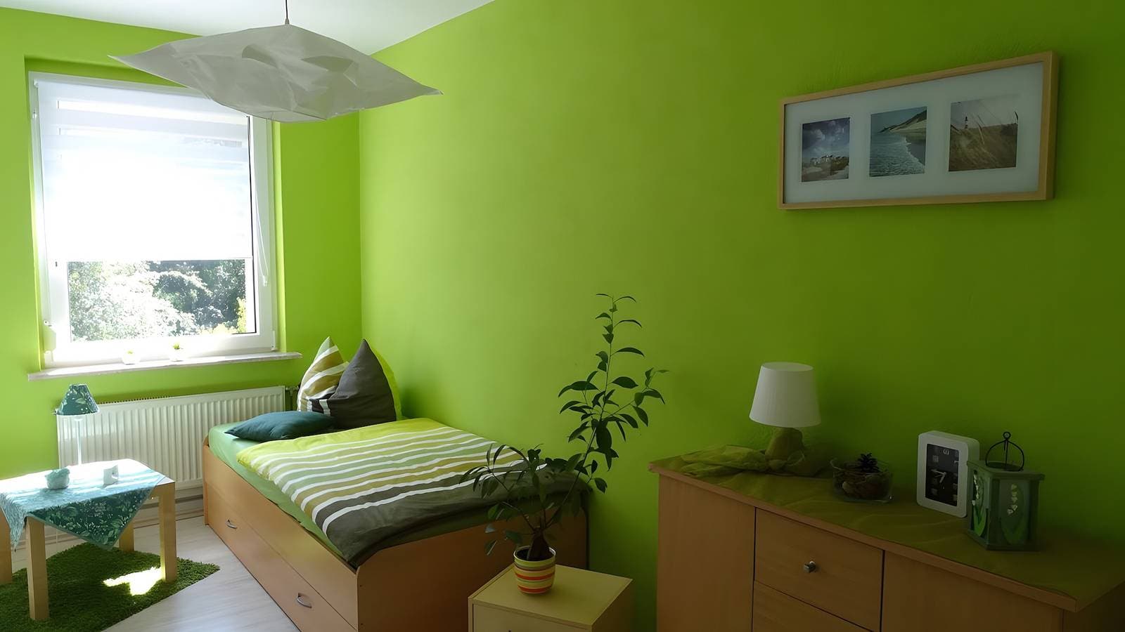Foto 11 von 22: Apartment „Ferienwohnung für 3 Personen, 60 m²“ mit Balkon und WLAN