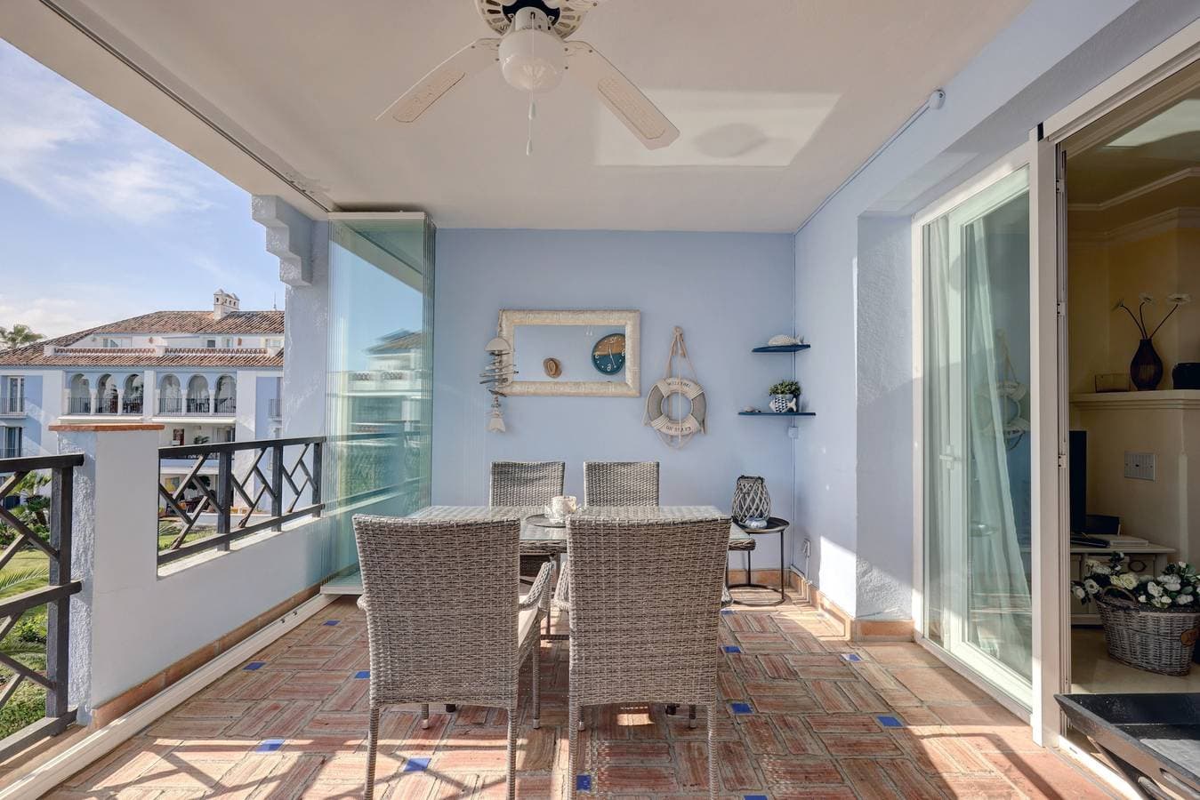 Foto 6 von 30: Ferienwohnung 'La Perla de Marakech 14' in der Nähe dem Strand mit Meerblick, Pool und WLAN
