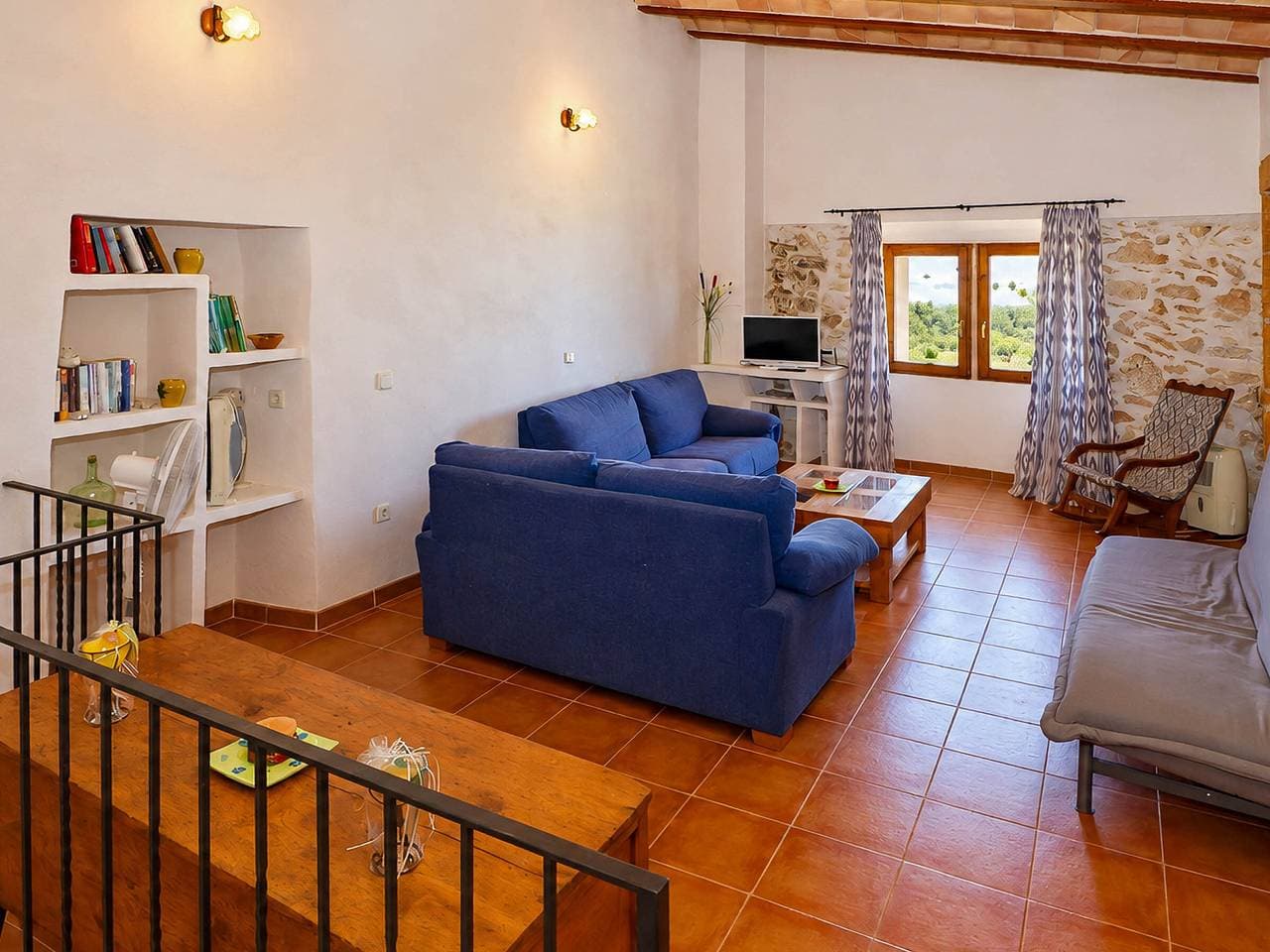 Foto 6 von 26: Schöne Villa mit Privatpool und Garten in Es Llombards