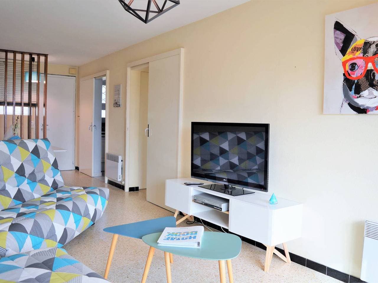 Foto 5 von 20: 2-Zimmer-Wohnung mit Klimaanlage, Terrasse & Parkplatz, 300 m vom Strand entfernt