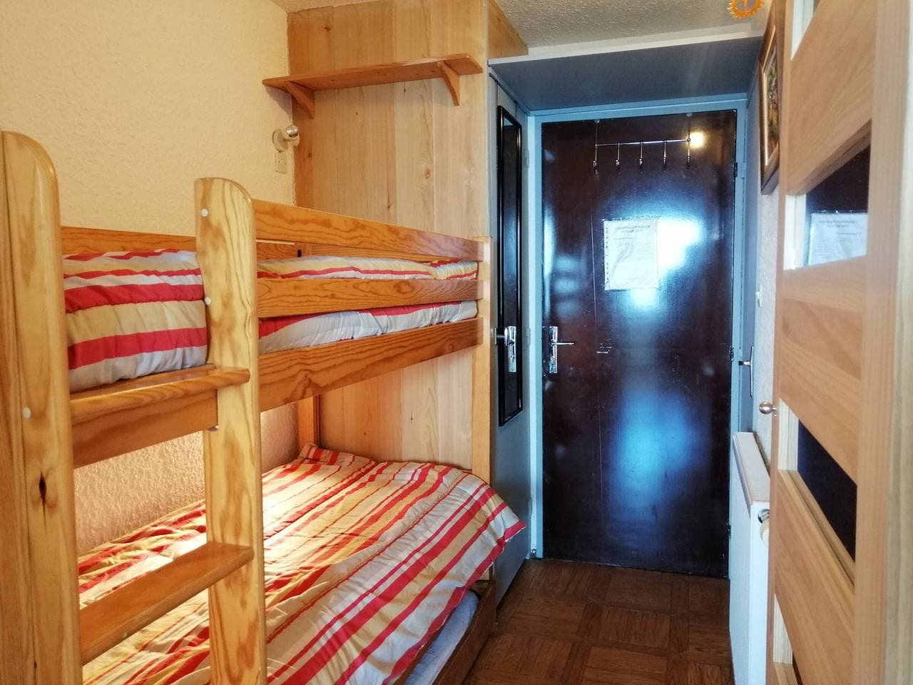 Foto 4 von 12: Studio für 4 Pers. in Pra-Loup, nahe Pisten, Talblick