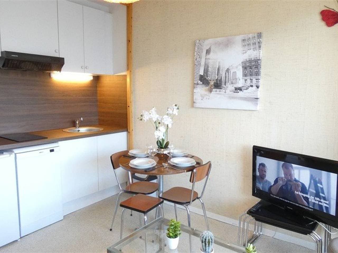 Foto 2 von 11: Gemütliches Studio für 4 in Saint-Lary-Soulan mit Südbalkon