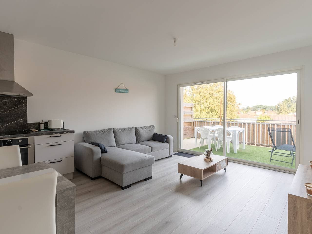Foto 5 von 15: Neues Apartment für 4 im Zentrum von Mimizan mit Parkplatz