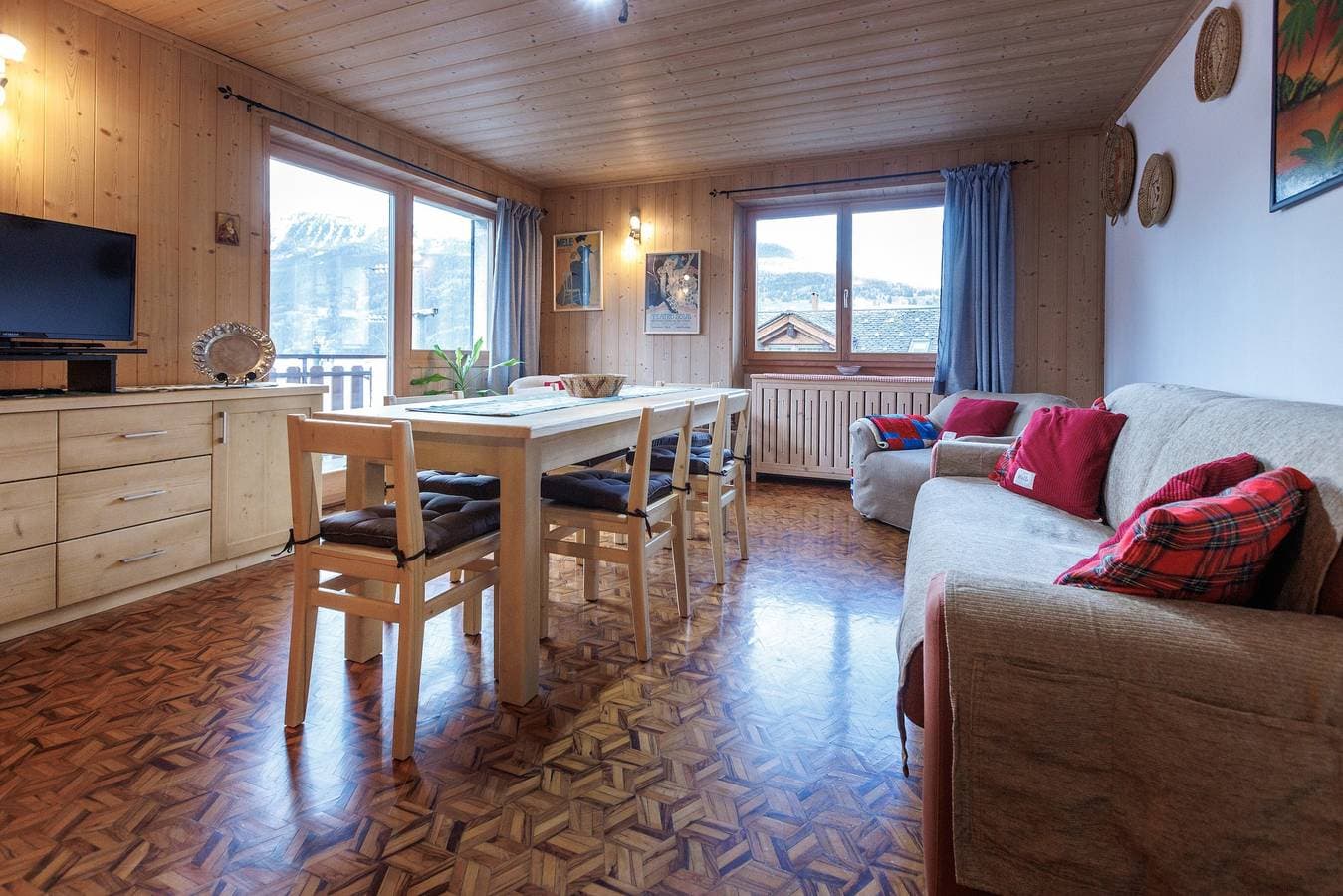 Foto 5 von 37: Chalet 'Beppe' mit Bergblick, Gemeinschaftsgarten und WLAN