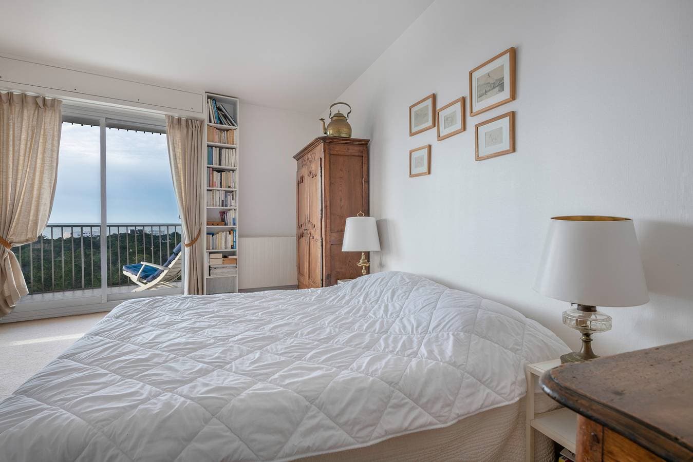 Foto 4 von 25: Herrlicher Balkon - Meerblick - Apartment für 2 Personen
