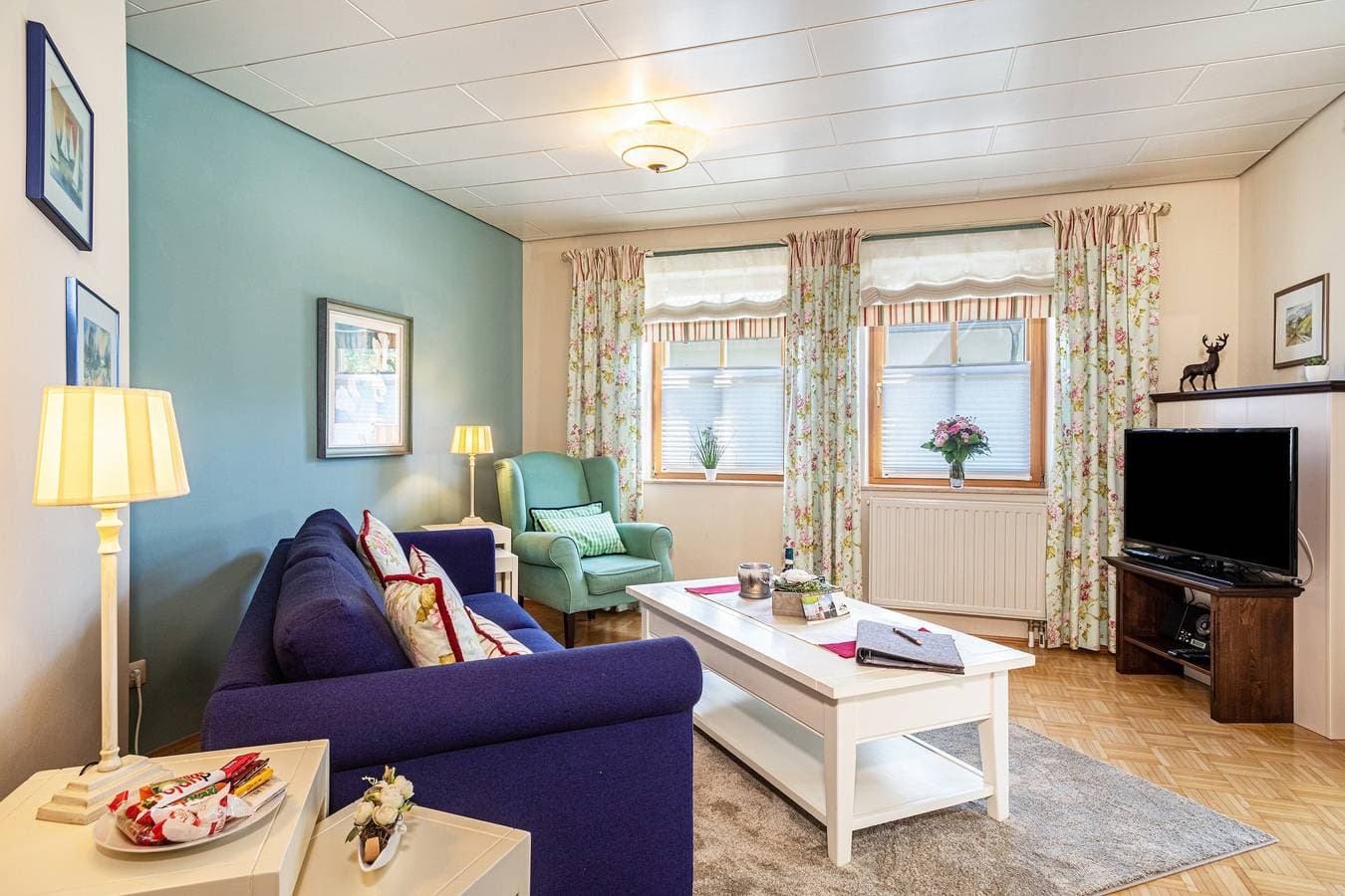 Foto 4 von 21: Gemütliche Ferienwohnung 1 auf dem "Trostelhof" mit Balkon