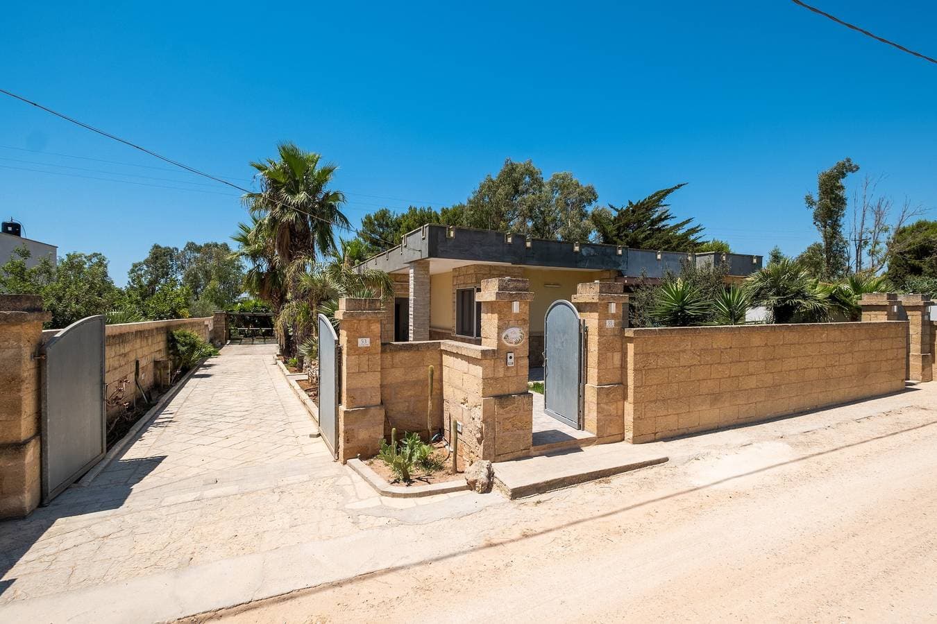 Foto 2 von 25: Villa "Casa Vacanze Consiglia" in der Nähe dem Strand mit Garten