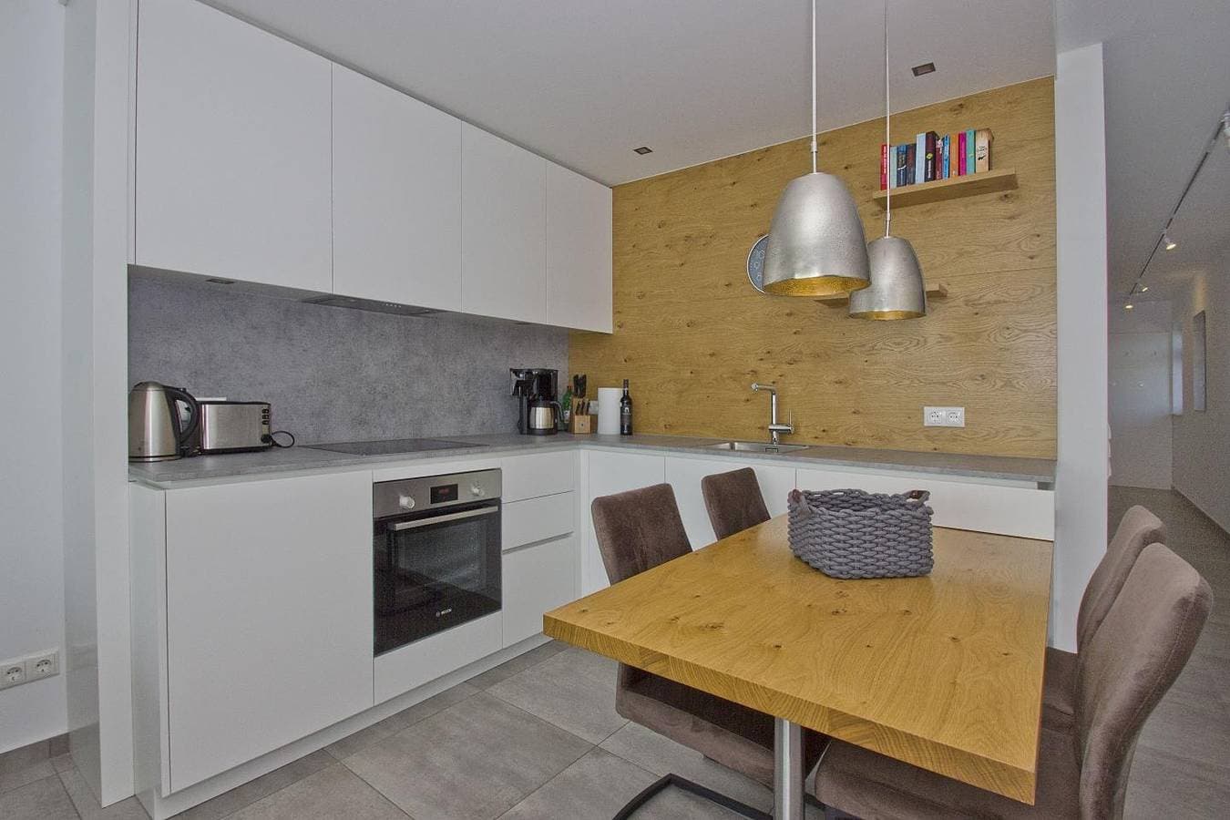 Foto 10 von 24: Moderne Ferienwohnung in Wassernähe mit Meerblick - Ferienwohnung Heimathafen