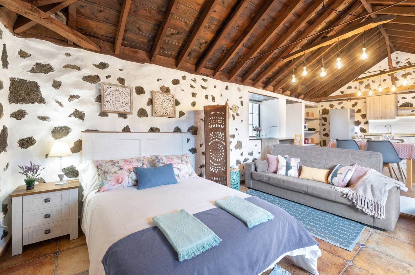 Foto 9 von 25: Ferienhaus 'Estudio Bibi' mit Bergblick und privater Terrasse