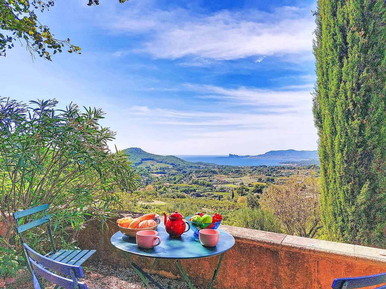 La Cadière d'Azur: Altes, kleines, schönes Einfamilienhaus Les Vignes 1