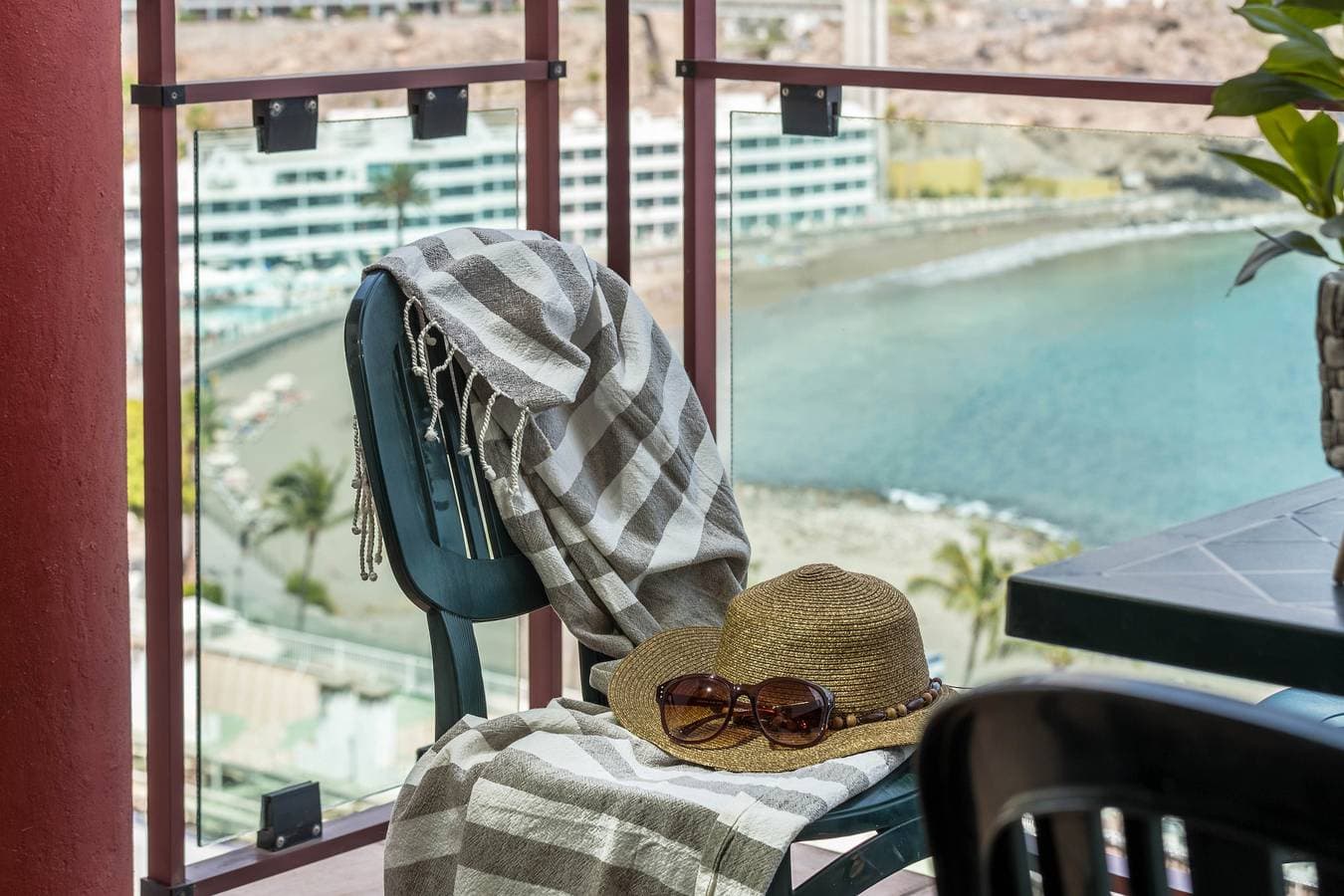 Foto 8 von 26: Ferienwohnung Su Eminencia nahe am Strand mit Meerblick und Gemeinschaftspool