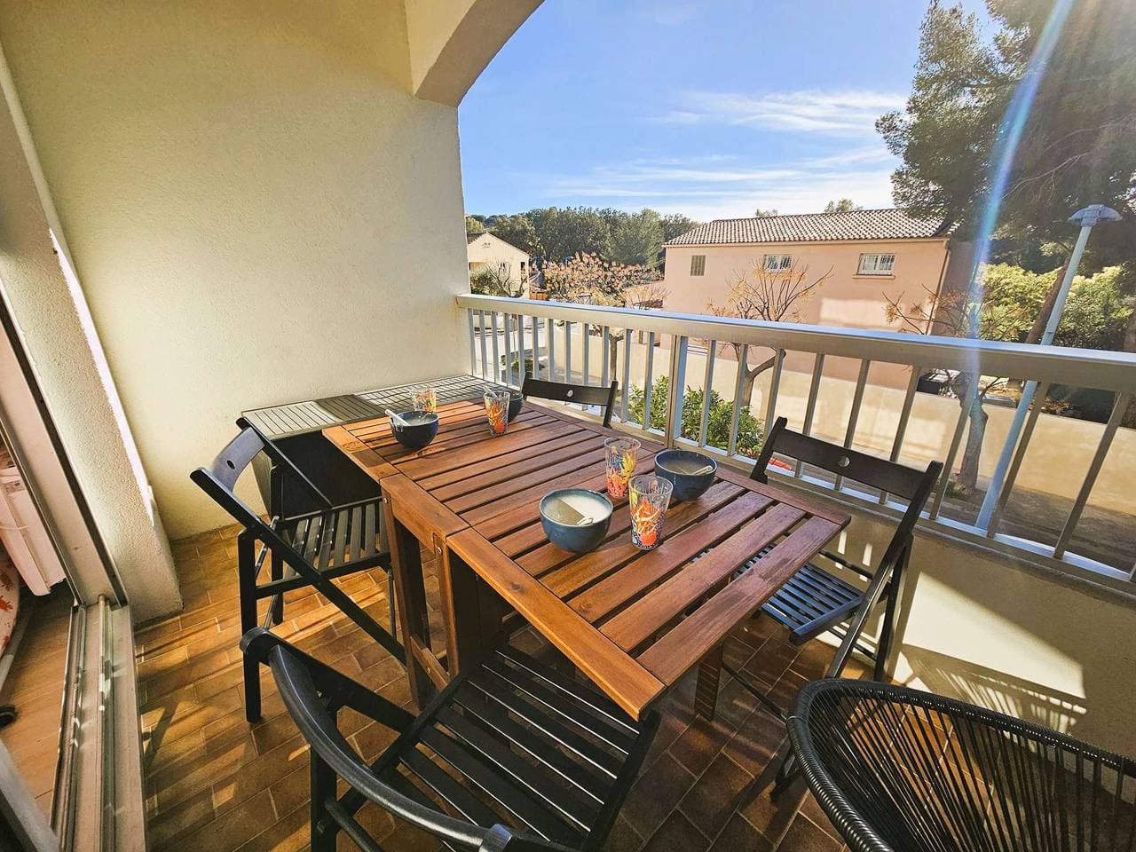 Foto 3 von 10: Studio mit Terrasse in Strandnähe, Wi-Fi