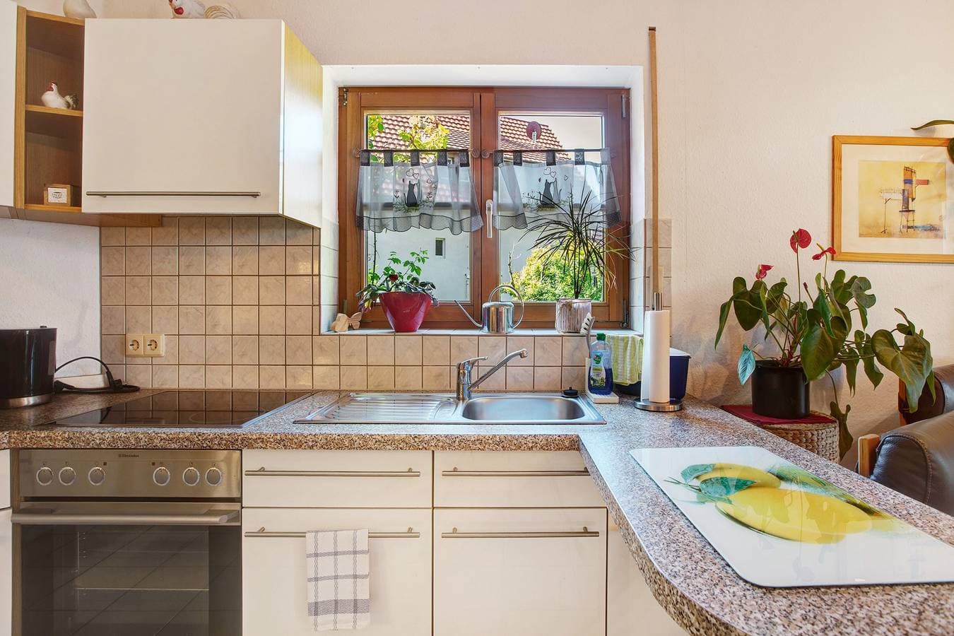 Foto 11 von 20: Ferienwohnung 'Nussbäumle' mit Privatterrasse, Gemeinschaftsgarten und Wi-Fi