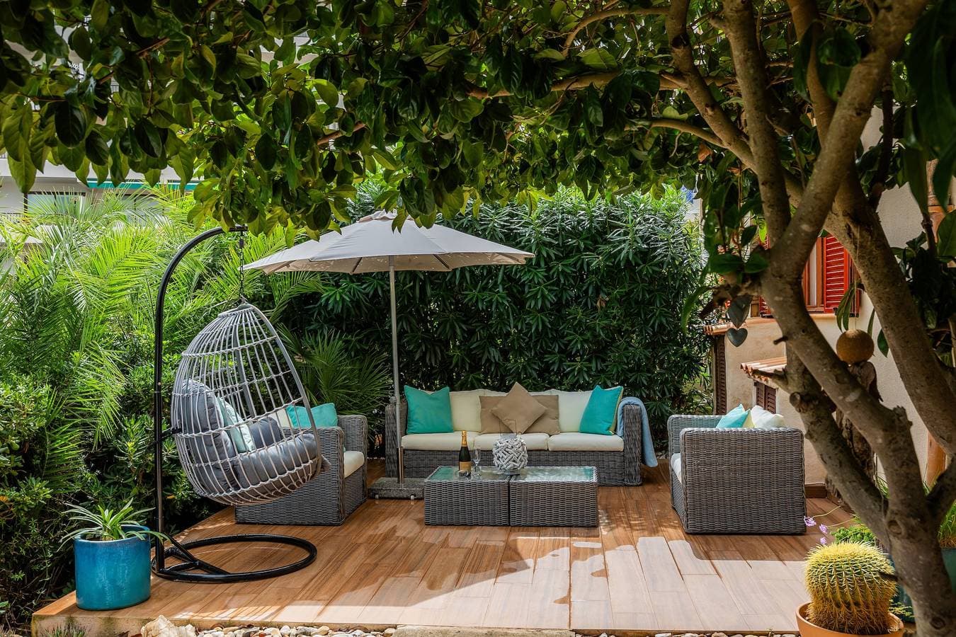 Foto 3 von 33: Ferienhaus 'Casa Stevens' mit Meerblick, Gemeinschaftspool und WLAN