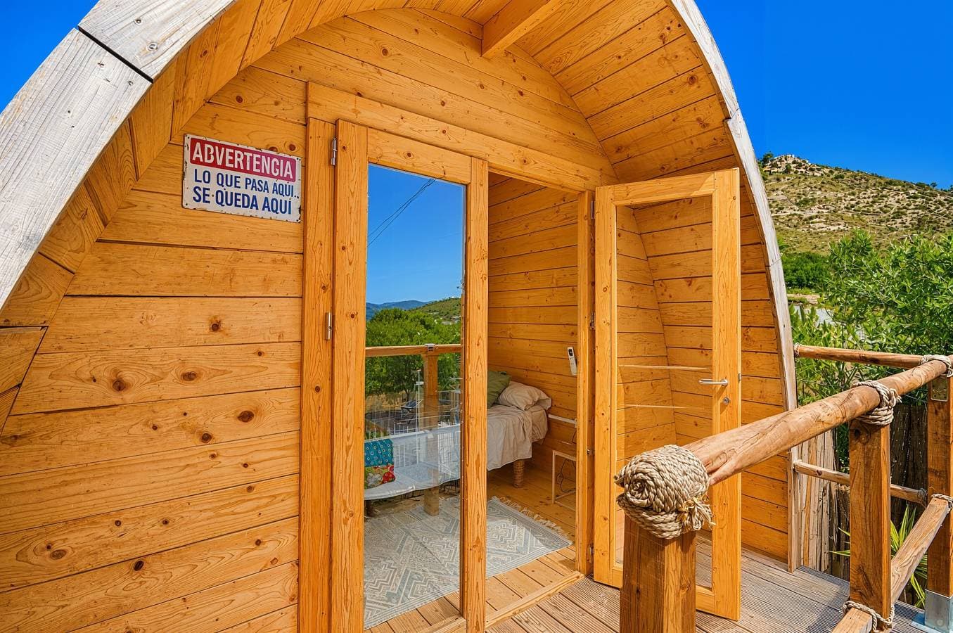 Foto 13 von 24: Ferienhaus 'Cabaña Massdepiedra' mit WLAN und Klimaanlage