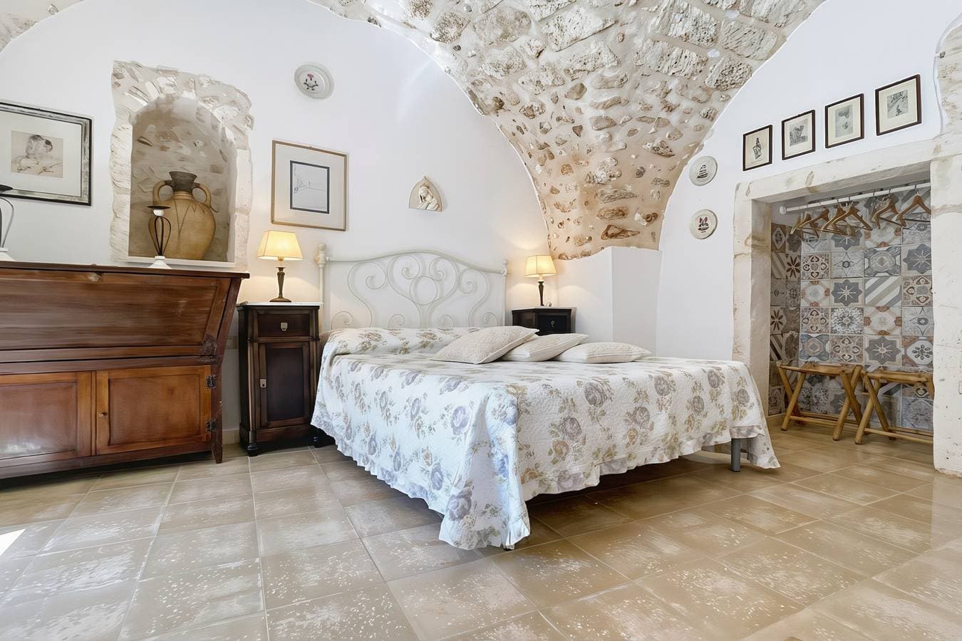 Foto 9 von 21: Studio-Apartment 'Le Antiche Mansioni 1' mit Klimaanlage