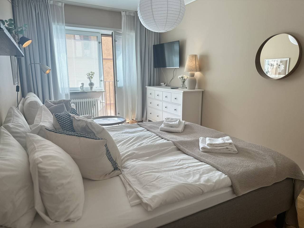 Foto 2 von 10: Gemütliches Einzimmerapartment in Stockholm