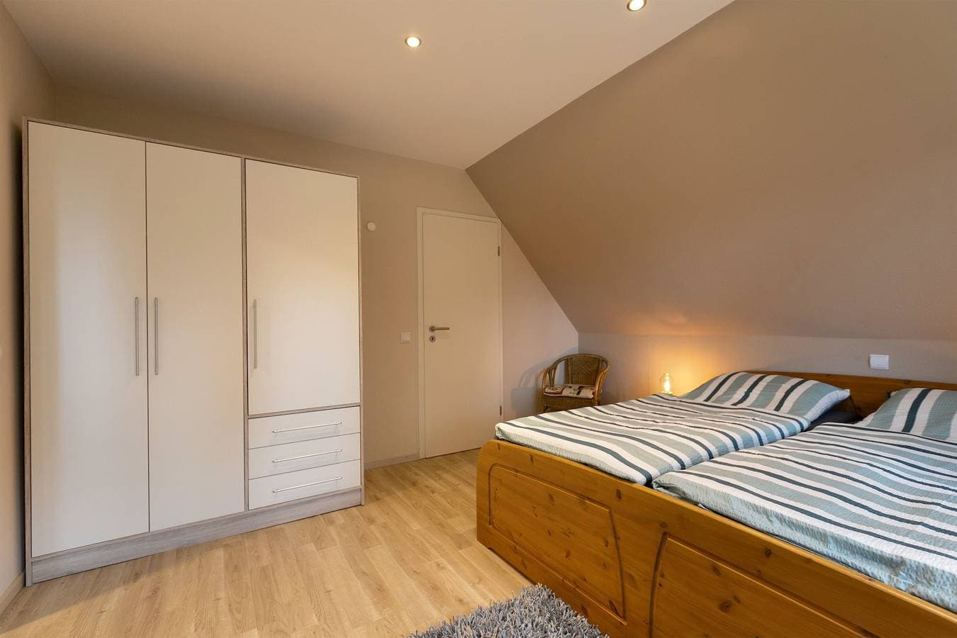 Foto 10 von 20: Ferienwohnung 'Meisennest' mit Privatterrasse, Gemeinschaftsgarten und Wi-Fi