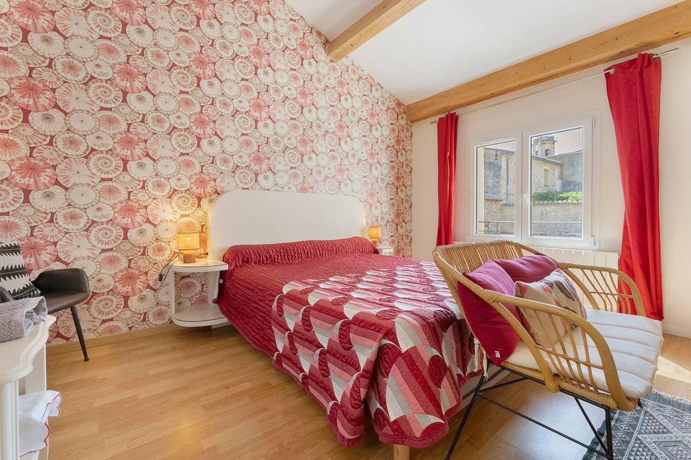 Foto 4 von 33: Gästezimmer Le Cocon – Rotes Zimmer