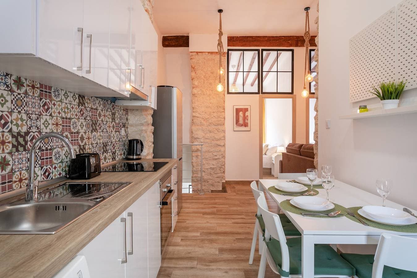 Foto 9 von 23: Ferienwohnung "Bel Rustique" mit privatem Garten und WLAN