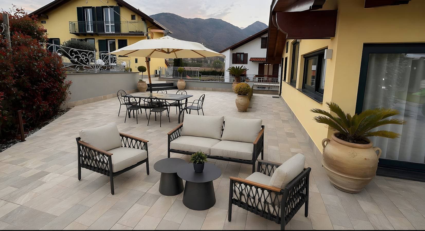 Foto 4 von 35: Villa Degli Dei mit Gemeinschaftspool, Bergblick, WLAN und Klimaanlage