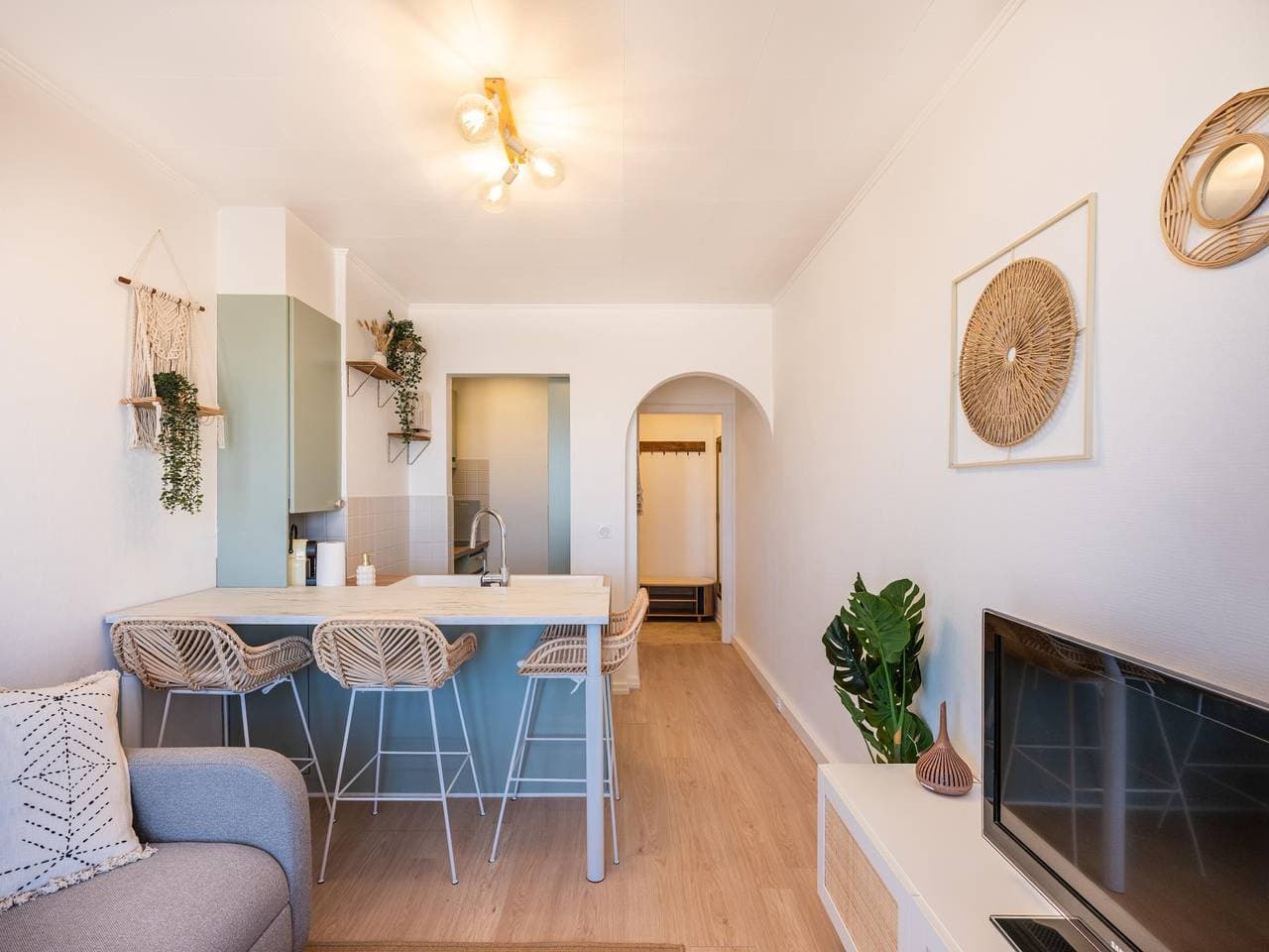 Foto 7 von 21: Schön eingerichtete Wohnung mit Meerblick