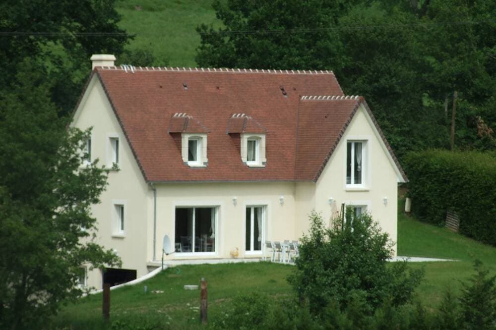 Luxushaus 10-12pers. Normandie-Küste, Meer 10 Minuten, 2 Stunden von Paris, auf dem Land, Sauna, 1
