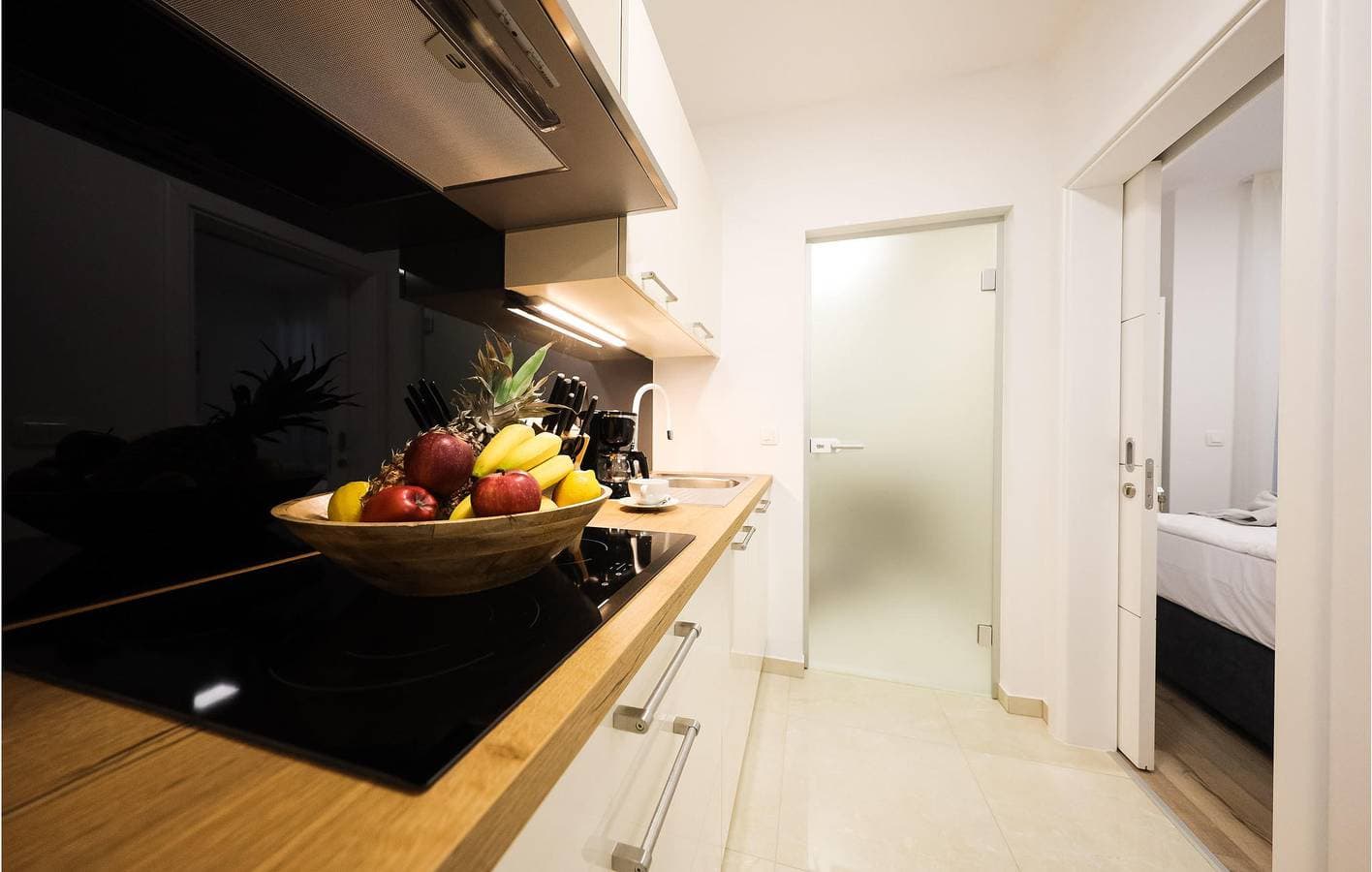Foto 13 von 26: Terrassenapartment am Pool mit Wi-Fi, AC, Parkplatz - 1,5km Strand