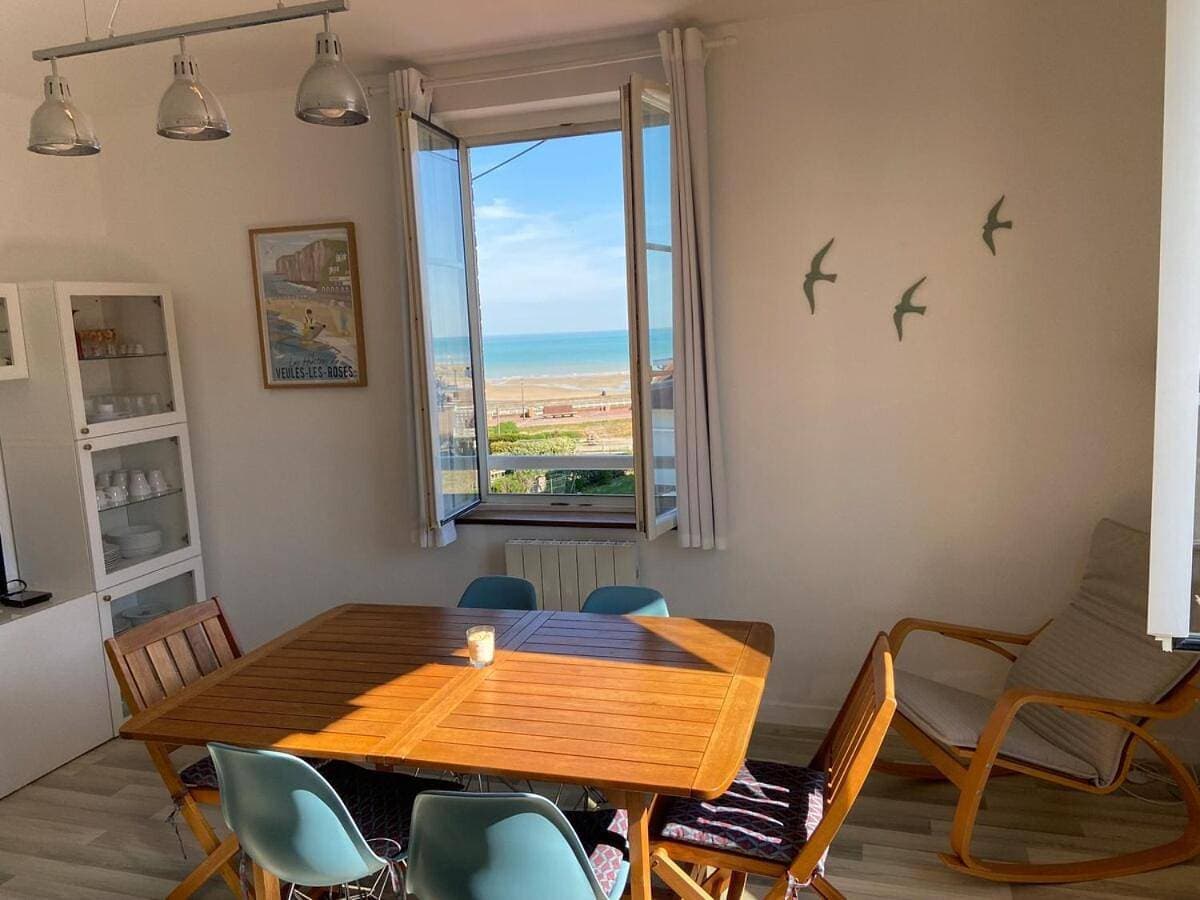 L'escale Jolie appartement avec vue mer - Veules les Roses 1