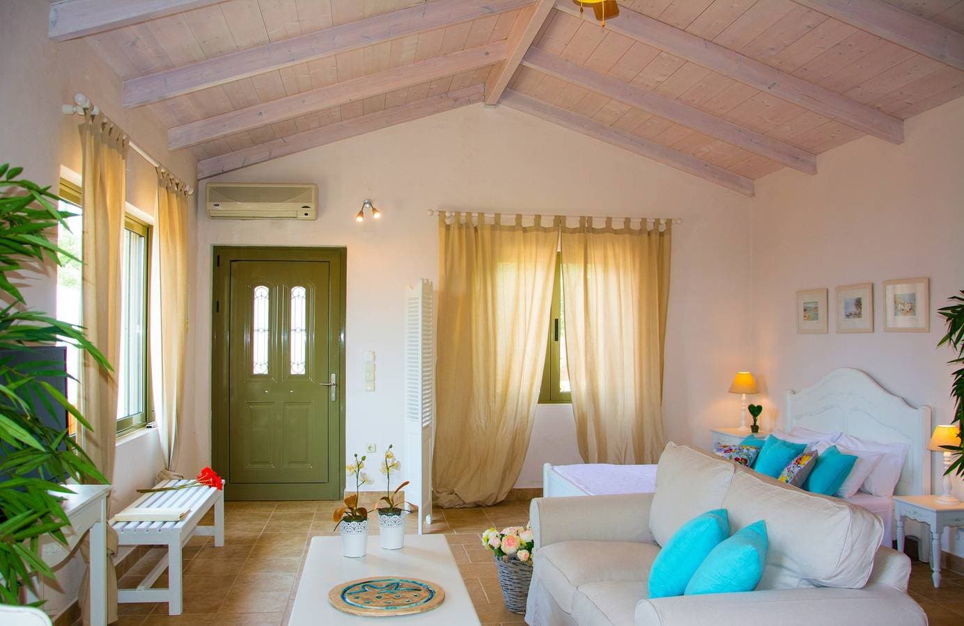 Foto 8 von 18: Villa 'Kochilaki Ideales Resort' mit Meerblick, WLAN und Klimaanlage